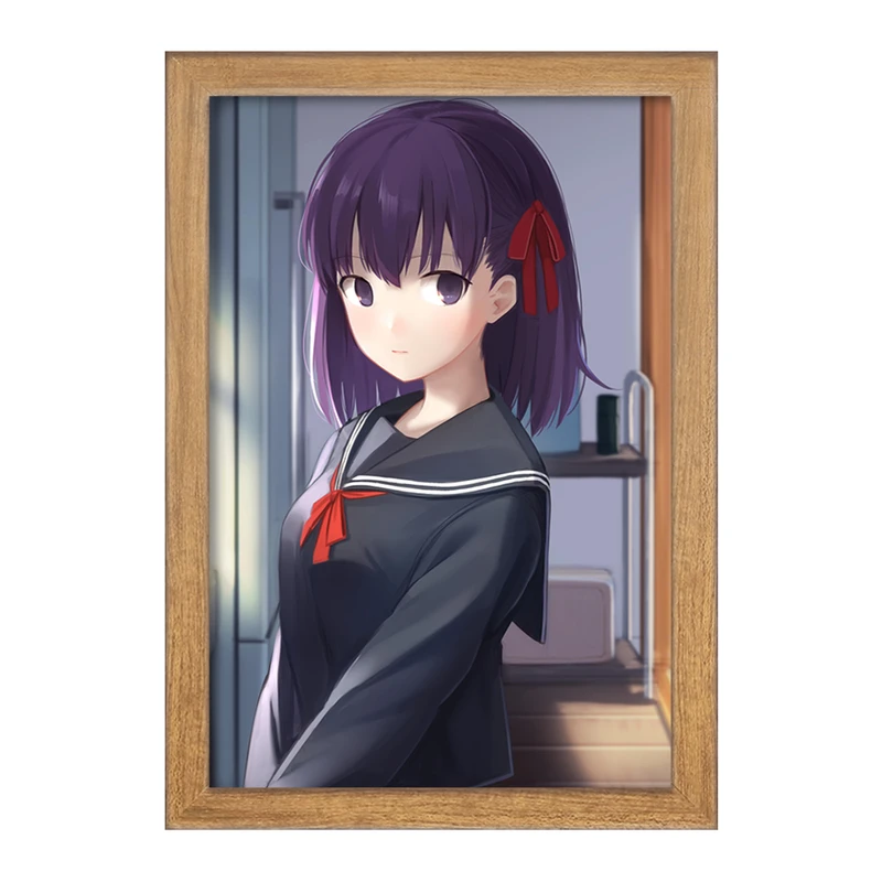تابلو خندالو مدل ساکورا انیمه فیت استی نایت Fate Stay Night  کد 22764
