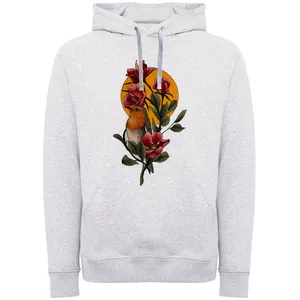 هودی زنانه مدل گنجشک و گل A171