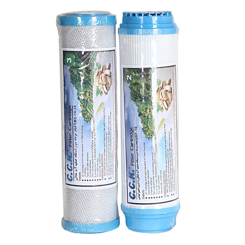 فیلتر دستگاه تصفیه کننده آب سی سی کا مدل c10 مجموعه 2 عددی فیلتر دستگاه تصفیه کننده آب سی سی کا مدل c10 مجموعه 2 عددی