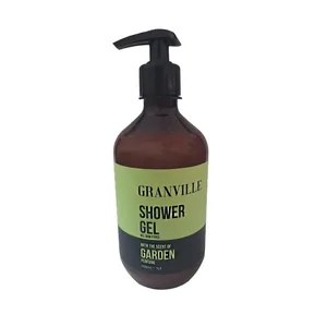 ژل شستشو بدن گرنویل مدل Garden با رایحه گلی مناسب برای انواع پوست حجم 500 میلی لیتر