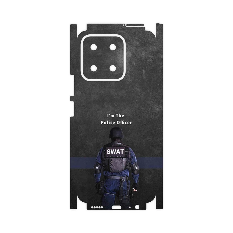 برچسب پوششی ماهوت مدل Police Officer-FullSkin مناسب برای گوشی موبایل آنر X5b Plus