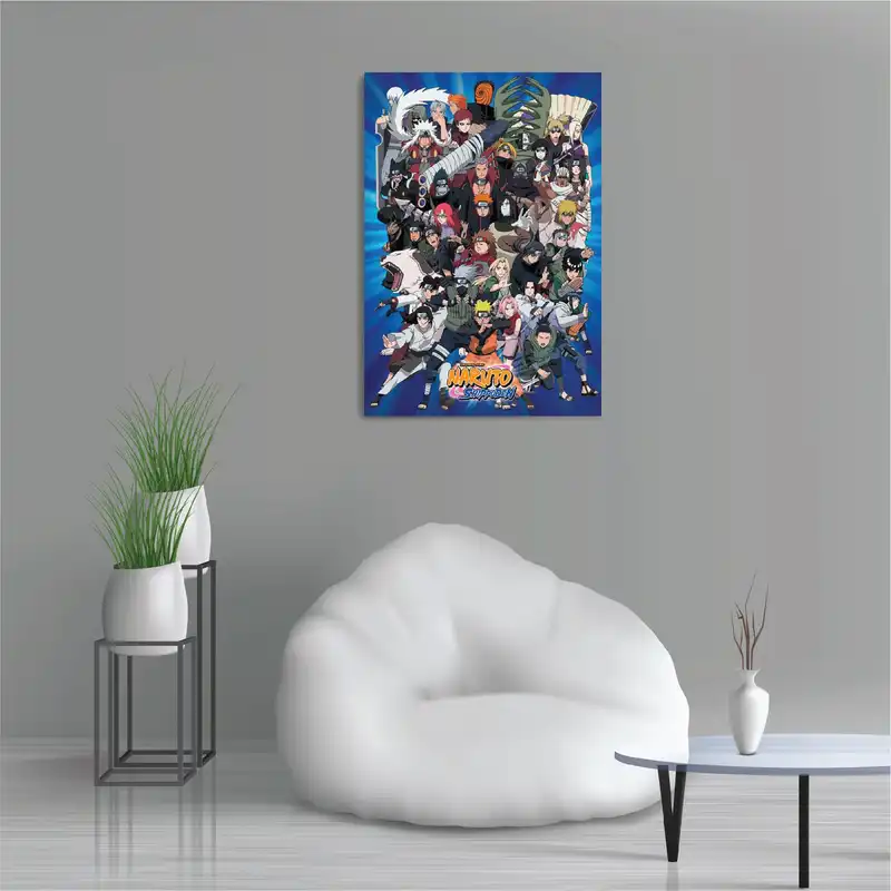 پوستر طرح انیمه ناروتو شیپودن مدل M0262 M0262 Naruto Shippuden Anime Chassis Panel