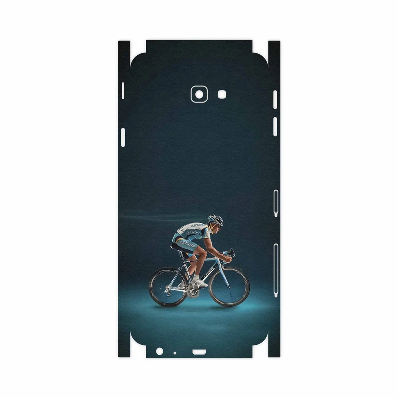 برچسب پوششی ماهوت مدل Road cycling-FullSkin مناسب برای گوشی موبایل سامسونگ Galaxy J4 Plus