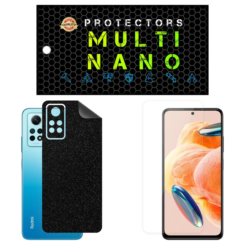 محافظ صفحه نمایش مولتی نانو مدل X-SFG مناسب برای گوشی موبایل شیائومی Redmi Note 12 Pro 4G به همراه برچسب پوششی