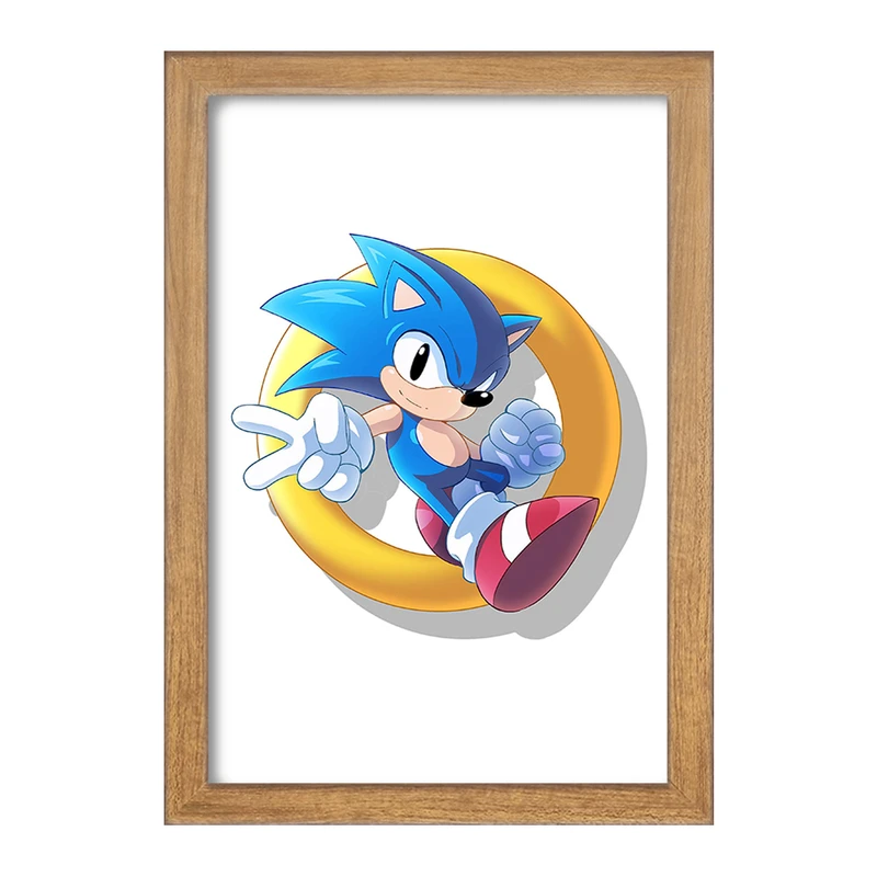 تابلو خندالو مدل سونیک (Sonic) کد 37039