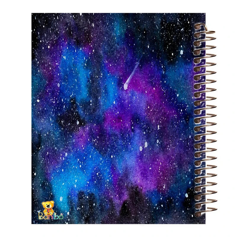 دفتر نقاشی 50 برگ بانیبو مدل کهکشانی کد 557
