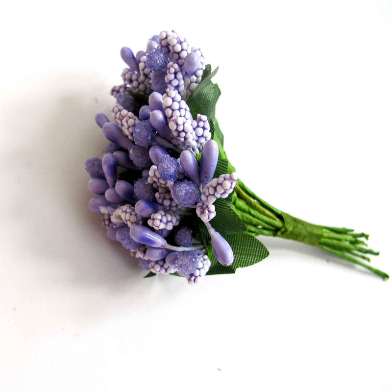 گل مصنوعی مدل پرچم گل بسته 2 عددی