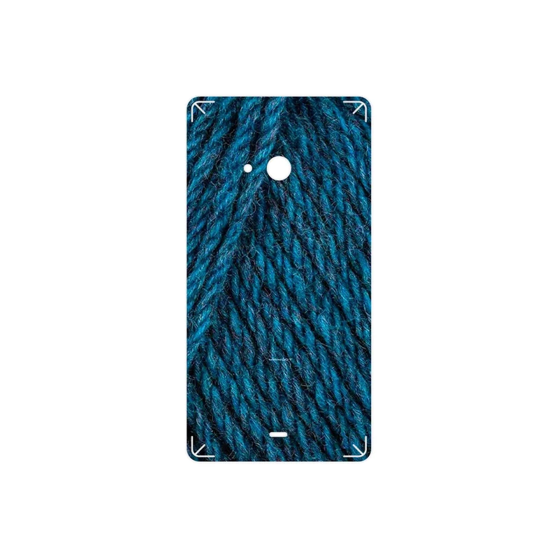 برچسب پوششی ماهوت مدل Fabric Texture 1 مناسب برای گوشی موبایل مایکروسافت Lumia 540
