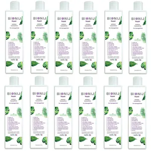 شامپو تقویت کننده و ضد ریزش مو بیونیج مدل Repair حجم 250 میلی لیتر بسته 12 عددی