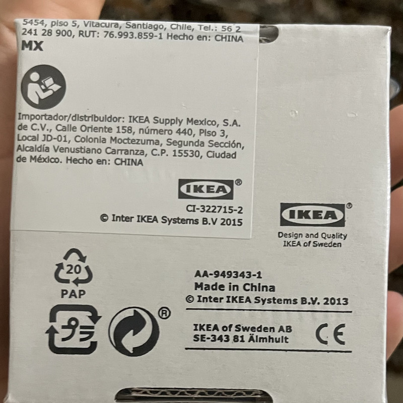 ساعت رومیزی ایکیا مدل  klockis کد 80277004