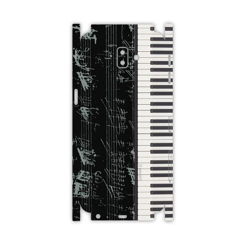 برچسب پوششی ماهوت مدل Piano-Instrument-FullSkin مناسب برای گوشی موبایل سامسونگ Galaxy J6 Plus