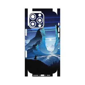 MAHOOT Blue Mountains Digital Art-FullSkin Cover Sticker for Apple iPhone 16 Pro Max