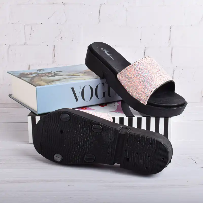 دمپایی زنانه نیکتا مدل شنی PK.2461