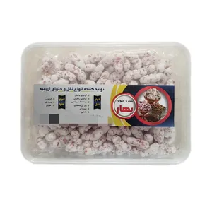 نقل ریز خلال بادام درختی گل محمدی - 370 گرم