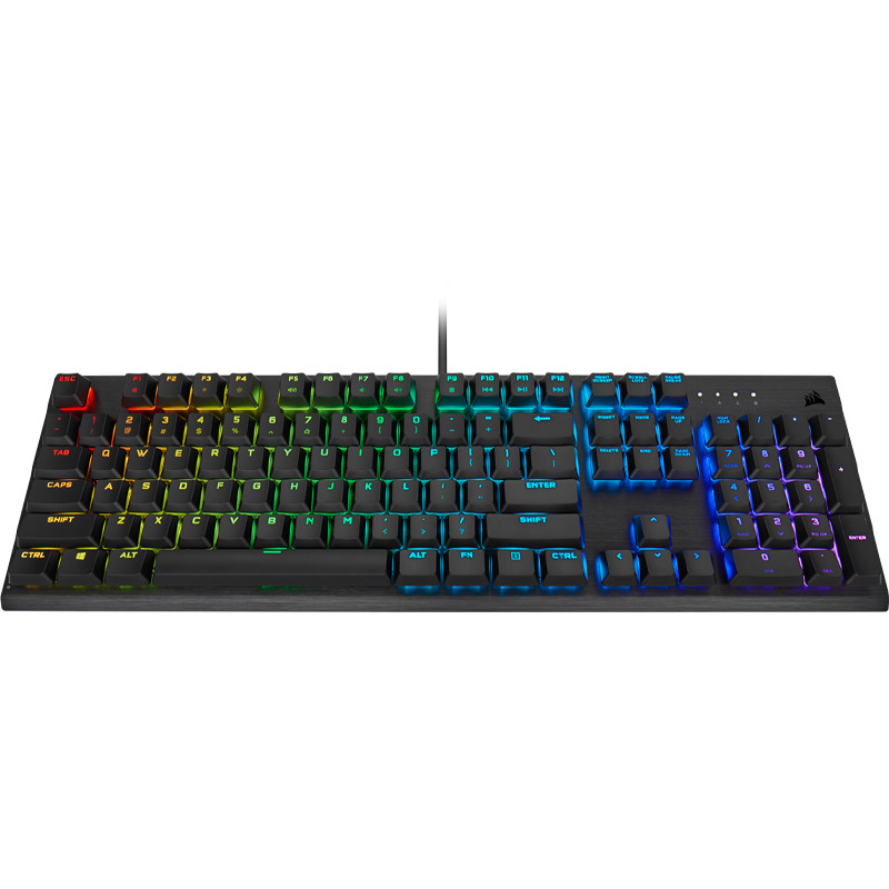 کیبورد مخصوص بازی کورسیر مدل K60 RGB Pro Low Profile Mechanical 3