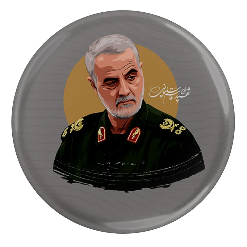 مگنت مدل S12526 طرح سردار شهید حاج قاسم سلیمانی