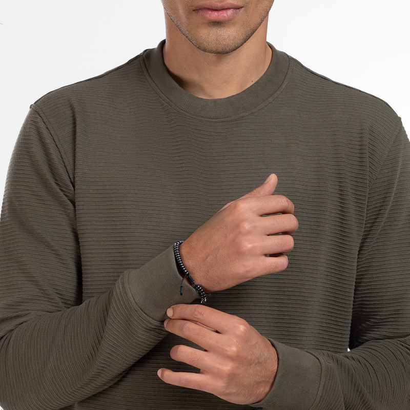 پلیور یقه گرد مردانه ام کی مدل 30065