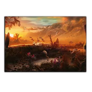 تابلو شاسی بکلیت طرح طبیعت رودخانه مدل SH-S5556