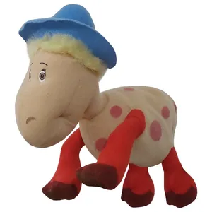 عروسک طرح بره مدل Lamb With Hat کد 873 ارتفاع 14 سانتی‌متر