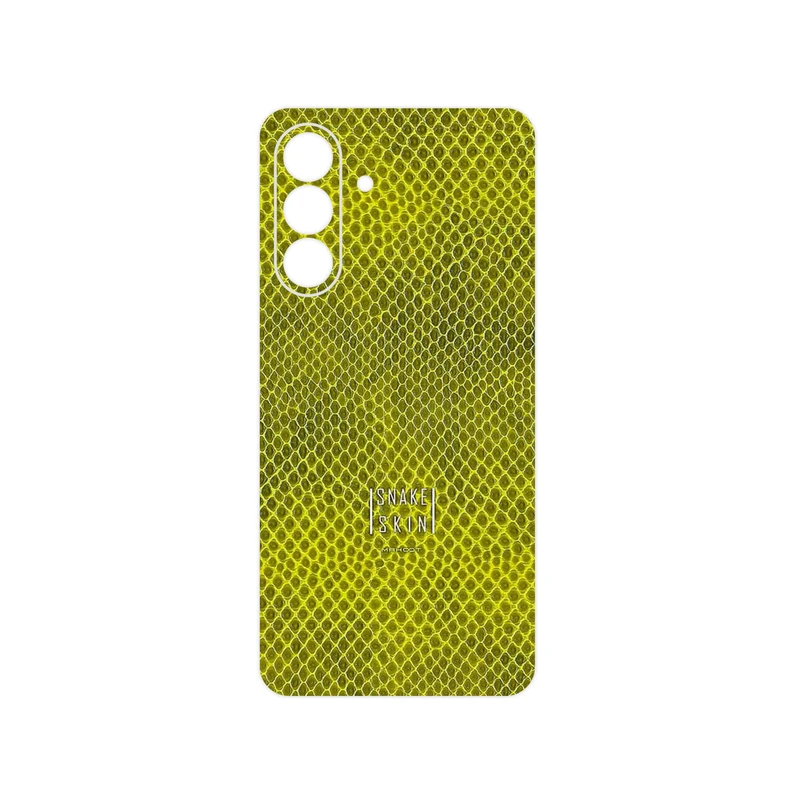 برچسب پوششی ماهوت مدل Yellow Snake Skin مناسب برای گوشی موبایل سامسونگ Galaxy A56