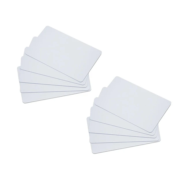 کارت پی وی سی خام RFID RO 125KHZ بسته 10 عددی