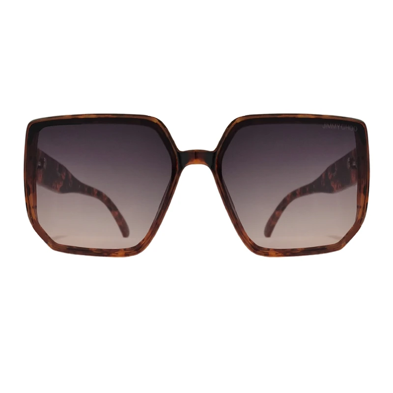 عینک آفتابی زنانه مدل مربع کائوچو شاین دار کد 27 UV400