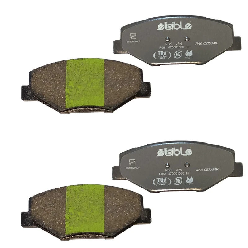 لنت ترمز جلو الیجیبل کد ZB30 مناسب برای سمند