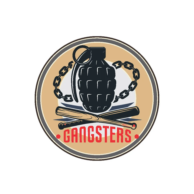 برچسب بدنه خودرو رایسان طرح gang کد st0107