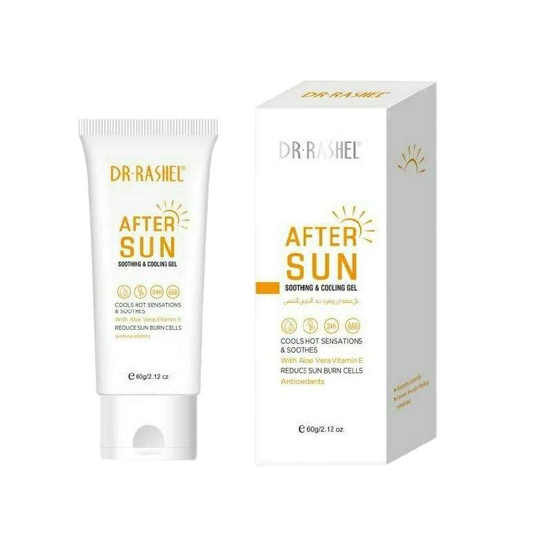 ژل مرطوب کننده دکتر راشل مدل soothing and cooling حجم 60 میلی لیتر