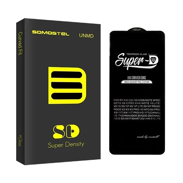 محافظ صفحه نمایش سوماستل مدل Super D مناسب برای گوشی موبایل شیائومی Redmi Note 10