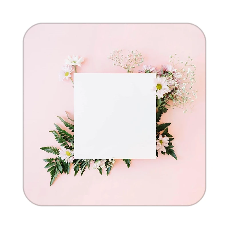 زیر لیوانی کاکتی طرح گل مدل mp18302