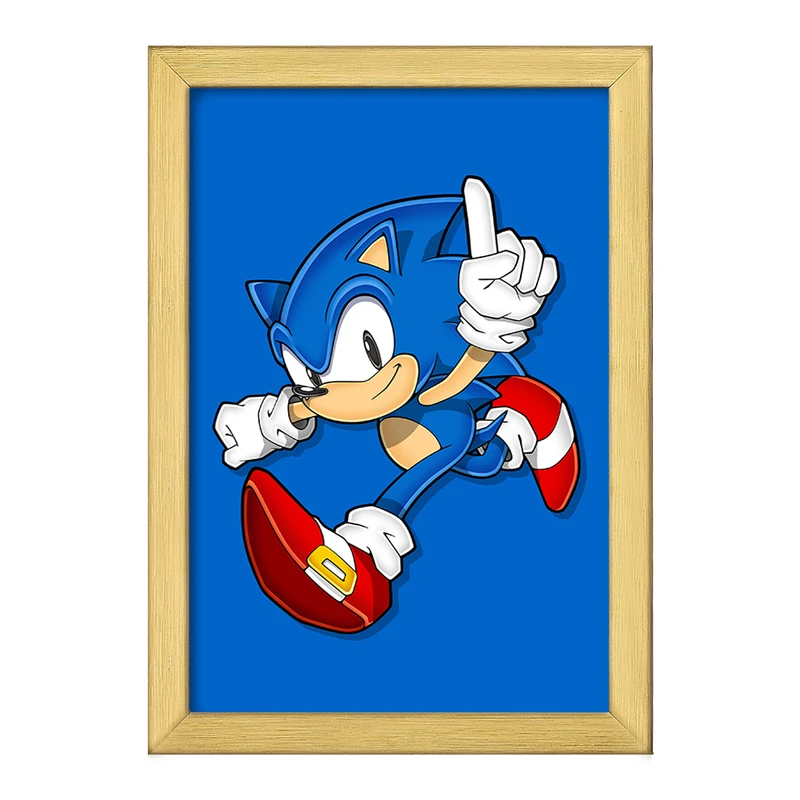 تابلو خندالو طرح سونیک (Sonic) کد 37017