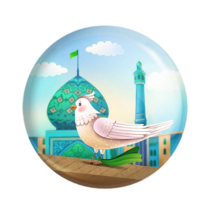 مگنت خندالو مدل نیمه شعبان کودکانه کد 25553