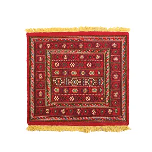 گلیم دستبافت یک متری مدل کردی کد 1409411