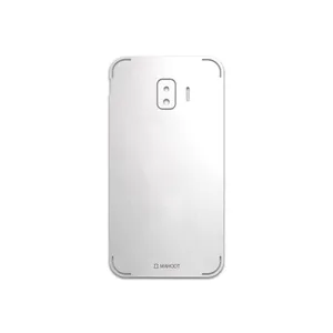 MAHOOT Metallic-White Cover Sticker for Samsung Galaxy J2 Core