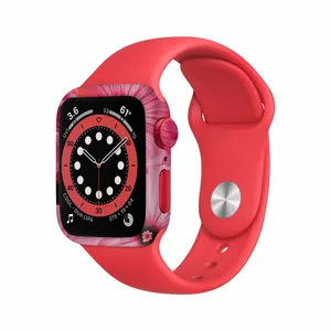 MAHOOT Pink-Flower Cover Sticker for Apple Watch Watch 6 44mm