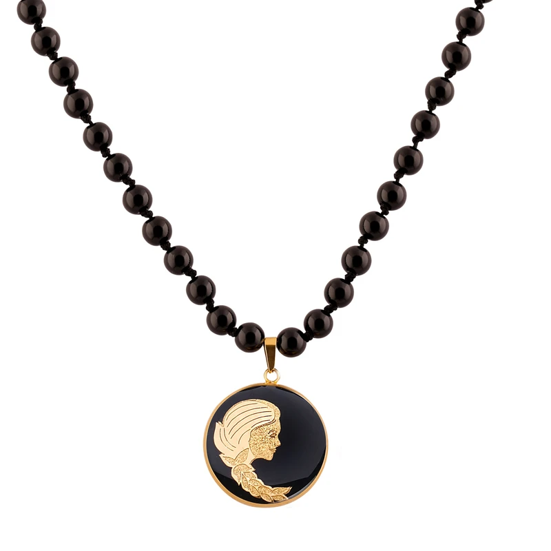 گردنبند زنانه دانژه طرح نماد شهریور کد ZGBG04G6006