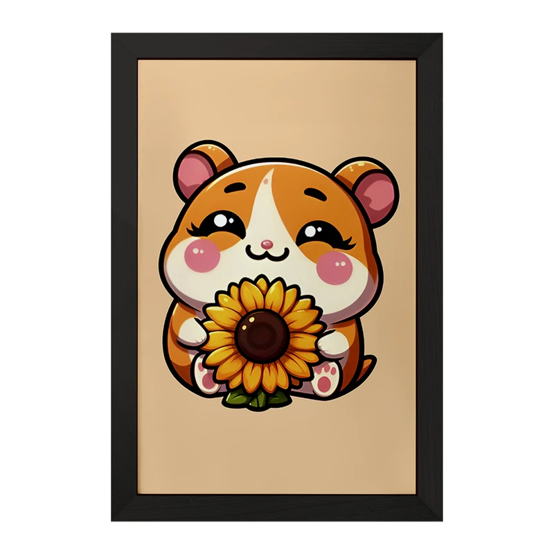 تابلو خندالو مدل موش کیوت کد F7757