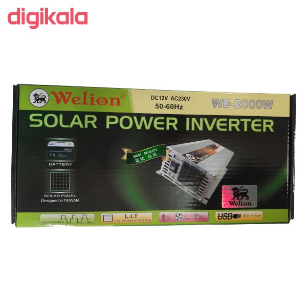 مبدل برق خودرو ویلیون کد 2000W main 1 3