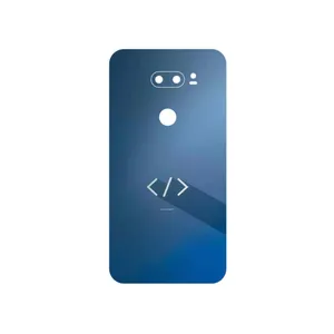 MAHOOT Minimal Coding icon Cover Sticker for LG V30