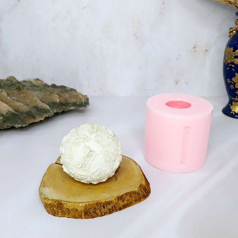 قالب شمع کوشا اکسسوری مدل گوی پروانه