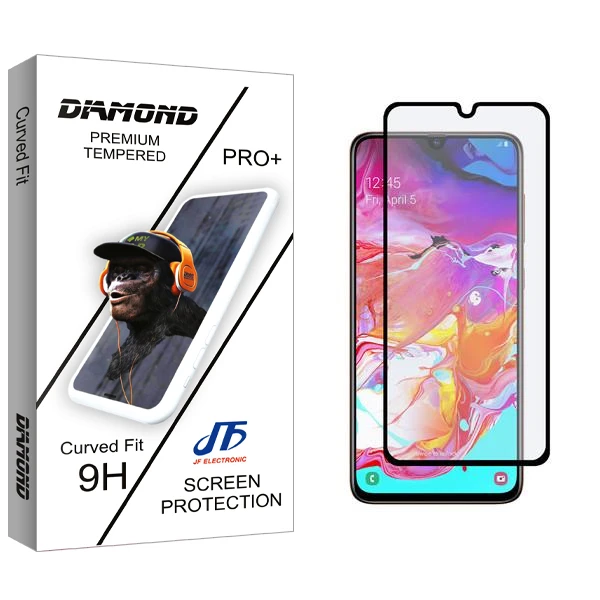 محافظ صفحه نمایش سرامیکی جی اف مدل Diamond مناسب برای گوشی موبایل سامسونگ Galaxy A70