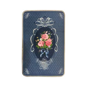  پادری طرح گل  کد B412 سایز 50x80 سانتی متر