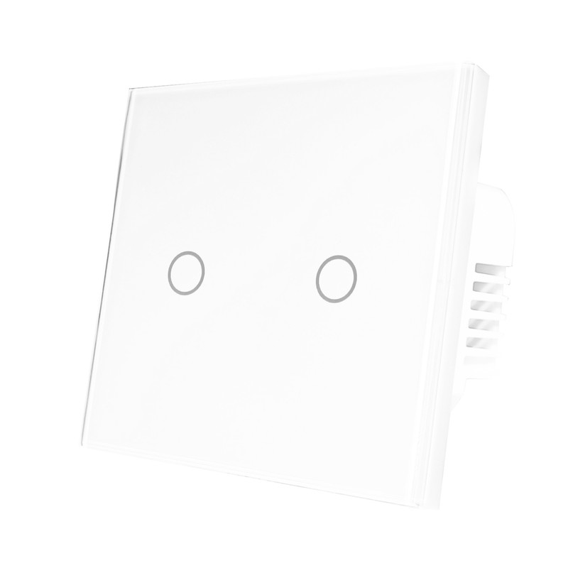 کلید دو پل لمسی مدل Lemo