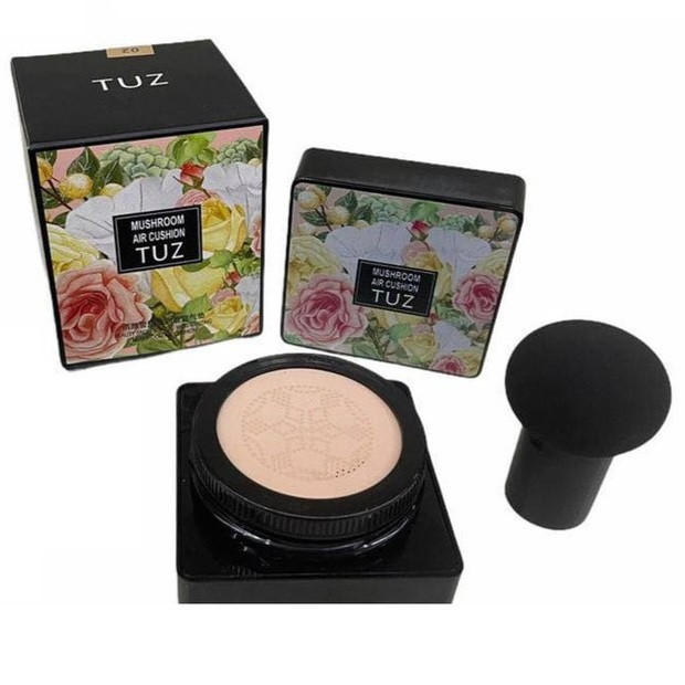 کوشن توز مدل گل رز شماره 02 به همراه پد آرایشی