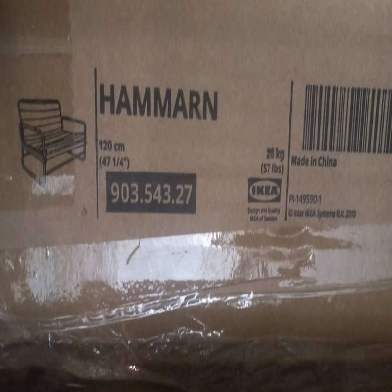 مبل تختخواب شو 2 نفره ایکیا مدل HAMMARN