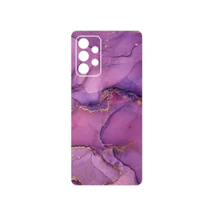 MAHOOT Purple Marble Cover Sticker for Samsung Galaxy A52s 5G