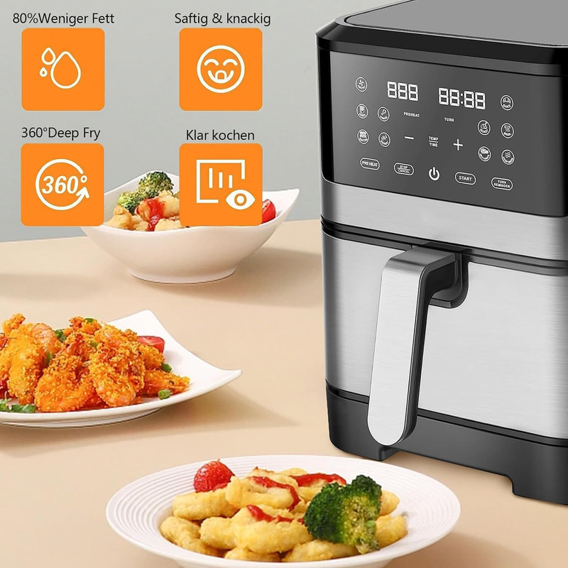 سرخ کن بدون روغن مدل  HOMER کد HU-680