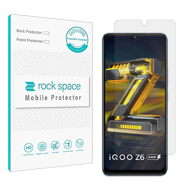 محافظ صفحه نمایش ھیدروژل راک اسپیس کد HGL مناسب برای گوشی موبایل ویوو iQOO Z6 44W