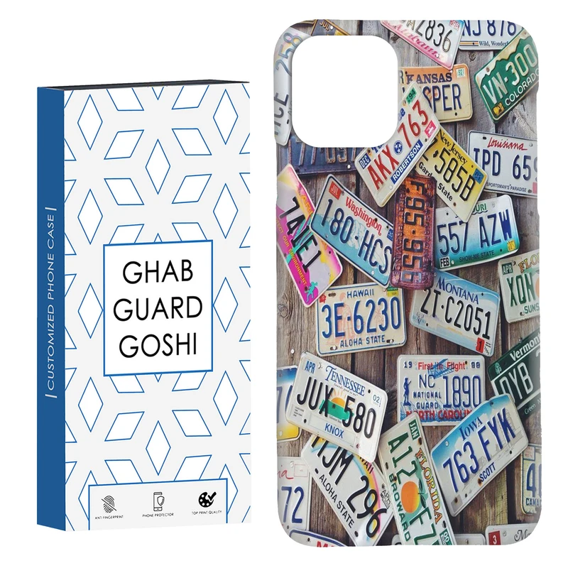 کاور قاب گارد گوشی طرح پلاک کد Dimo-765 مناسب برای گوشی موبایل اپل  IPHONE 11